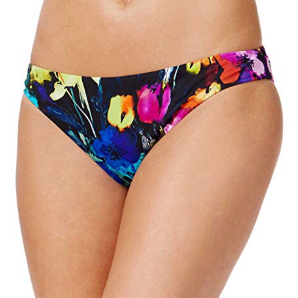 Floral design bikini bottom